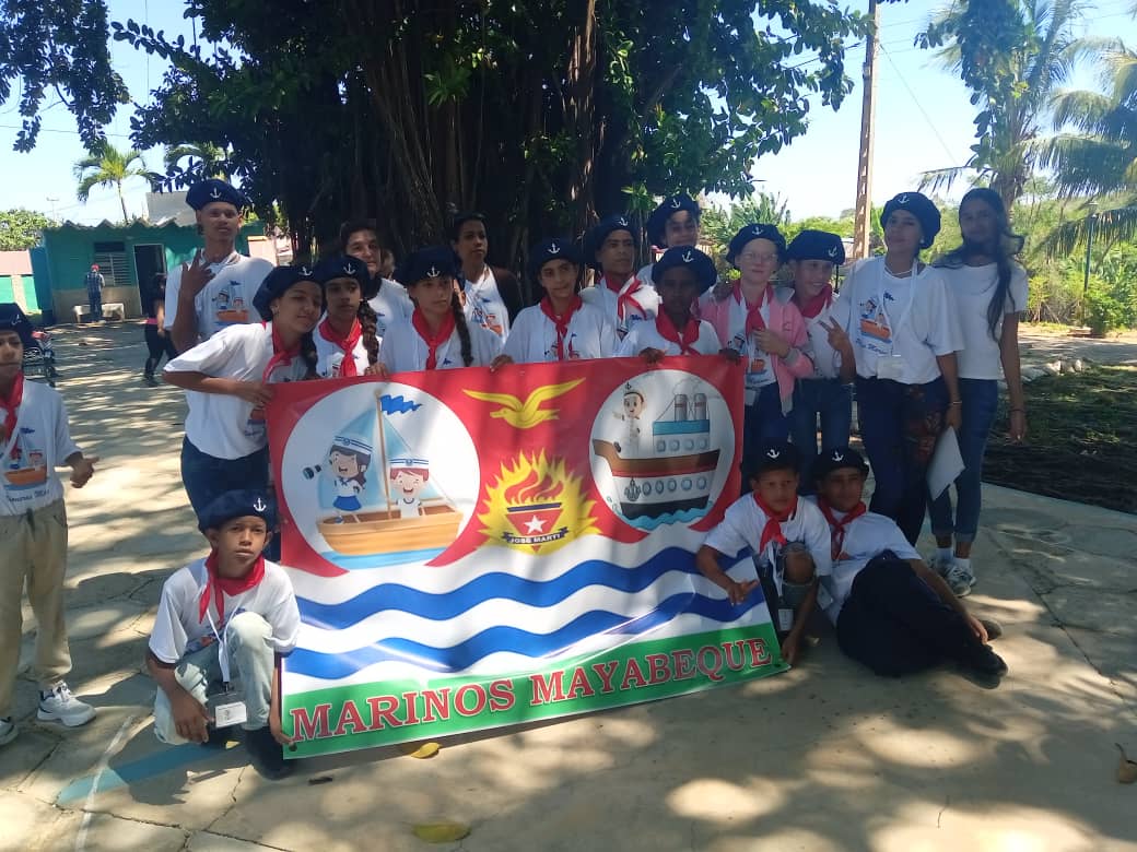 Comenzó competencia regional de pioneros exploradores marinos en Santa Cruz del Norte