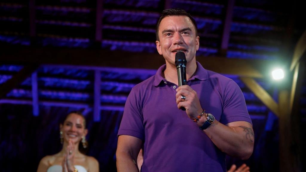 Ecuador, presidente reelecto entre denuncias de fraude. Foto: Prensa Latina