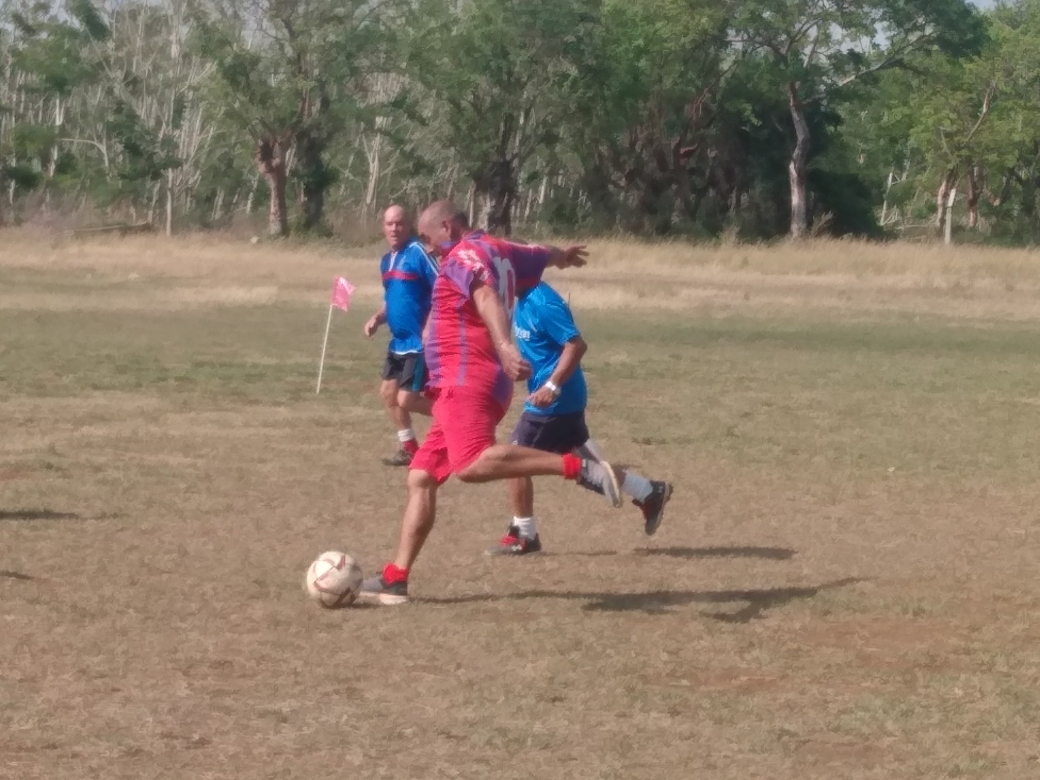 Fútbol de veteranos en Bejucal