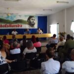 Intercambia Primer Secretario del Partido en Mayabeque con autoridades de Jaruco