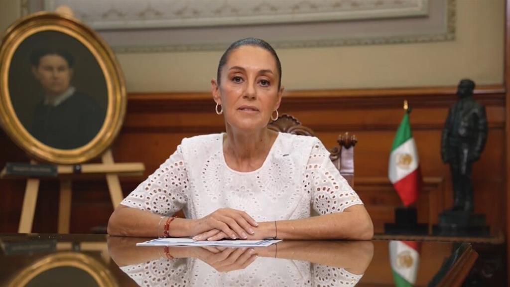 Sheinbaum llama a participar en histórica elección judicial de México
