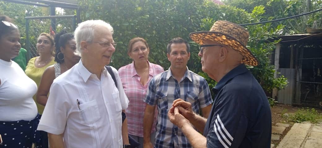 Constata asesor de la FAO avances en Mayabeque del Programa de Soberanía Alimentaria y Educación Nutricional