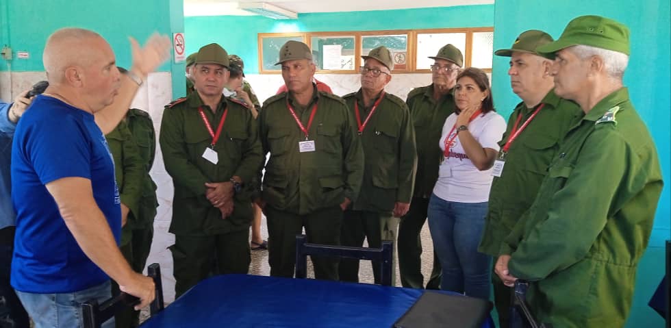 Con efectividad concluye en Mayabeque Ejercicio Popular Meteoro 2025