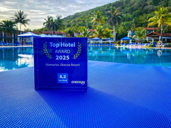 Memories Jibacoa recibe el prestigioso Top Hotel Award 2025