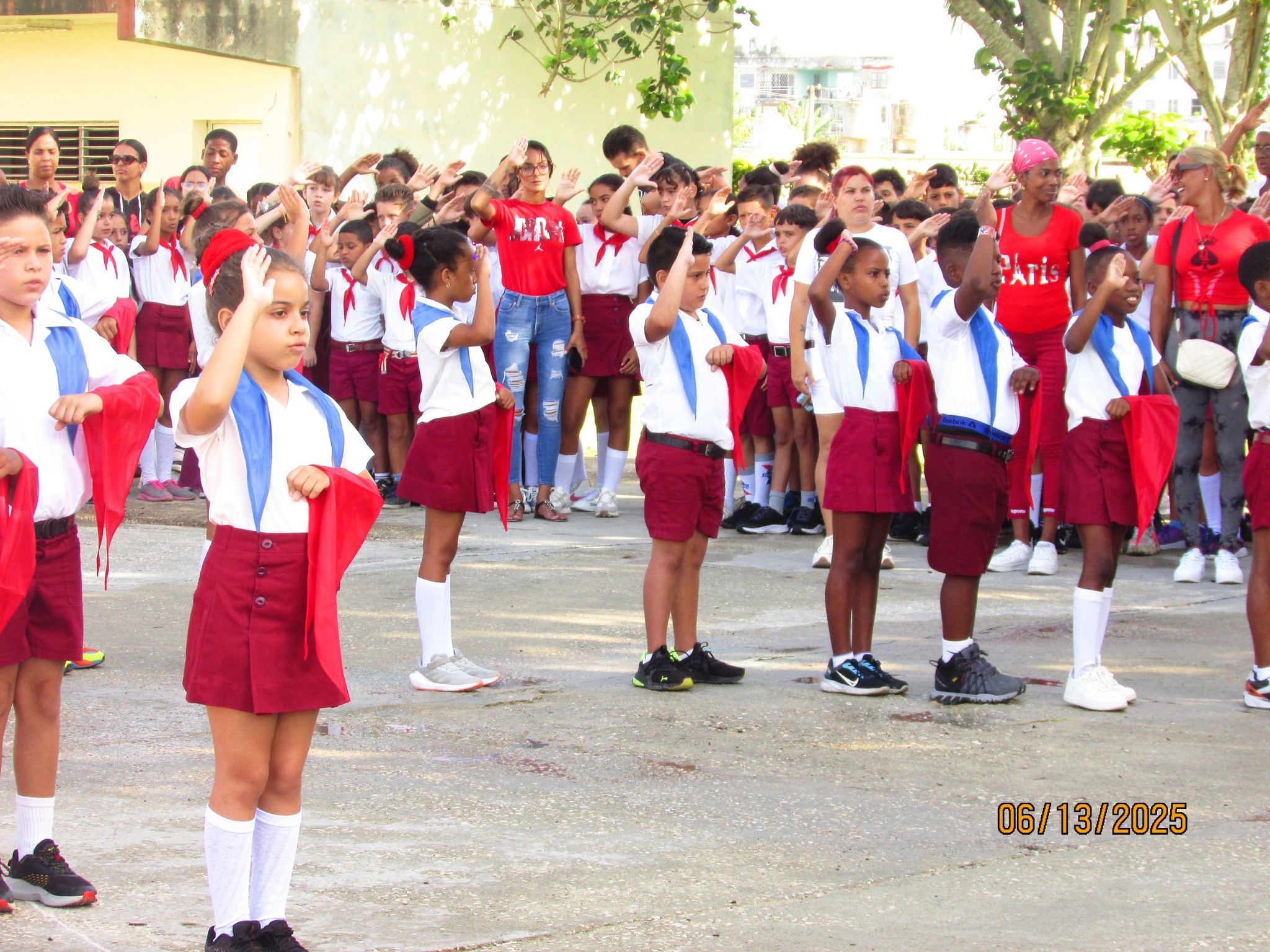 Realizaron cambio de atributo en escuela primaria de Güines.