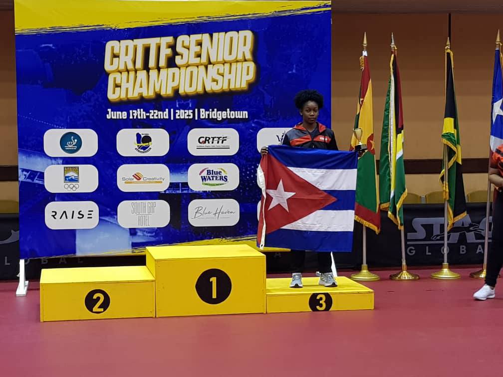 Excelente actuación de la mayabequense Rosalba Aguiar en Campeonato Regional Bridgetown 2025