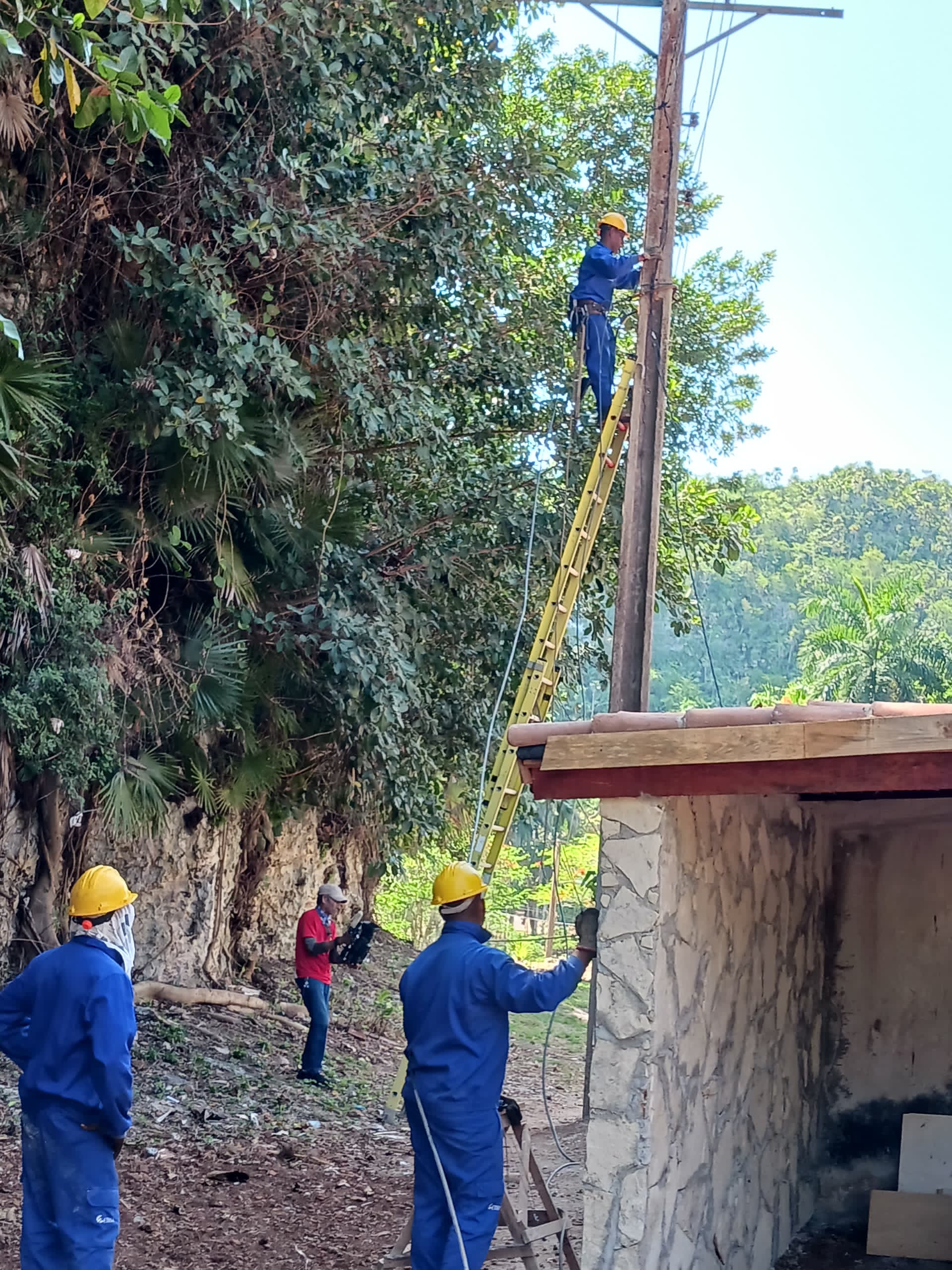 Conectividad en las Escaleras de Jaruco
