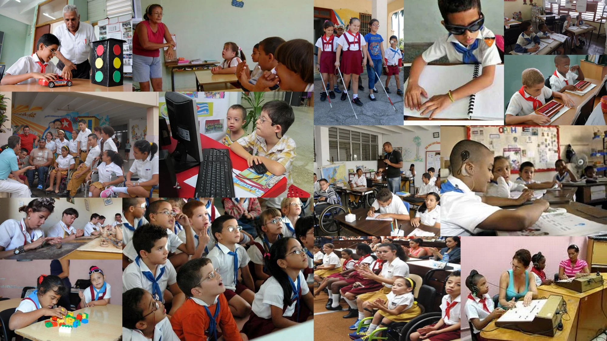 Formación vocacional en la Educación especial. Foto: Elsa Gómez Valle