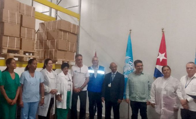 Donativo de medicamentos beneficiará a todas las provincias cubanas