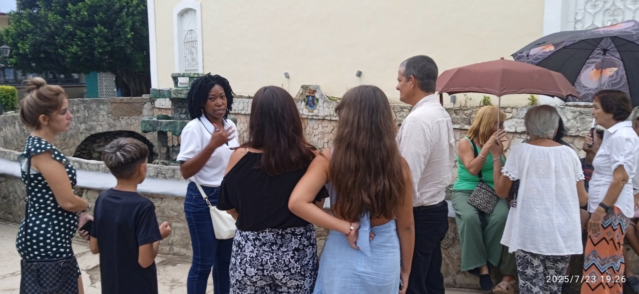 Emblemática fuente del parque de Güines renovada para exhibir valores patrimoniales, históricos y culturales