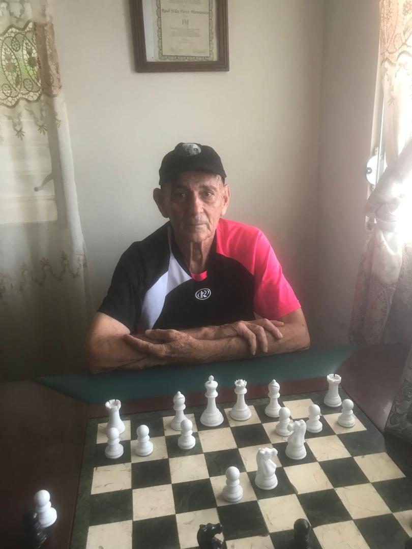 Mi vida es el ajedrez.