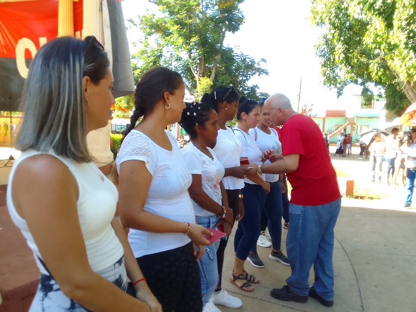 Conmemoración en Quivicán por el 26 de Julio