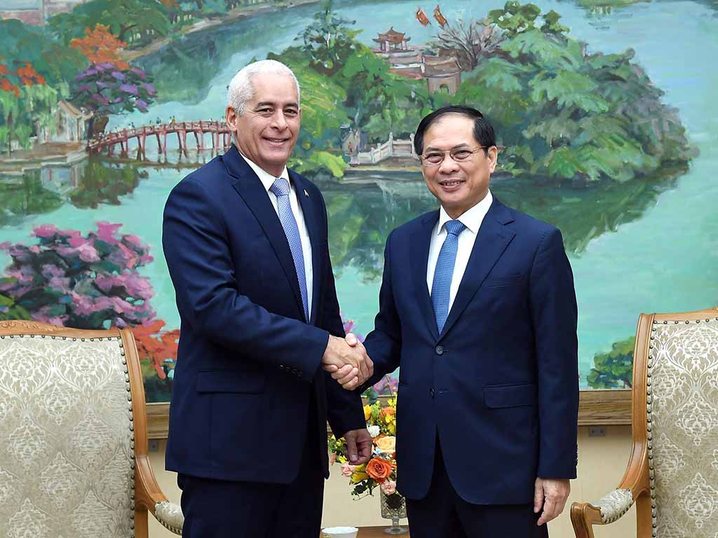 Cuba agradece comprensión y continuo apoyo de Vietnam. Foto: Prensa Latina
