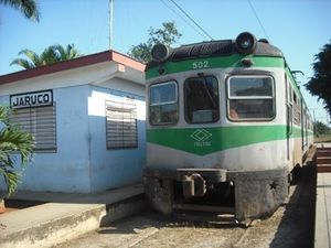 Mantienen suspendida circulación del tren eléctrico en Jaruco