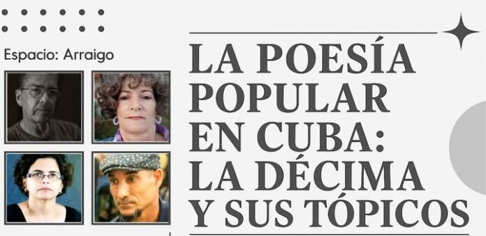 La décima: expresión viva de la cultura cubana. Foto: Radio Camoa