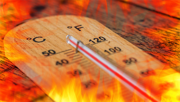 Alertan sobre impacto del calor extremo.