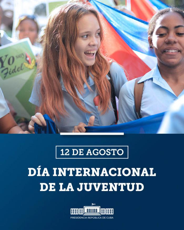 Celebran en Cuba el Día Internacional de la Juventud.