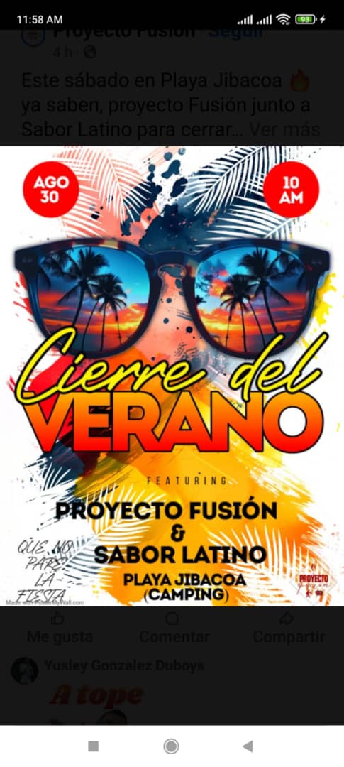 Cierre del verano en Mayabeque