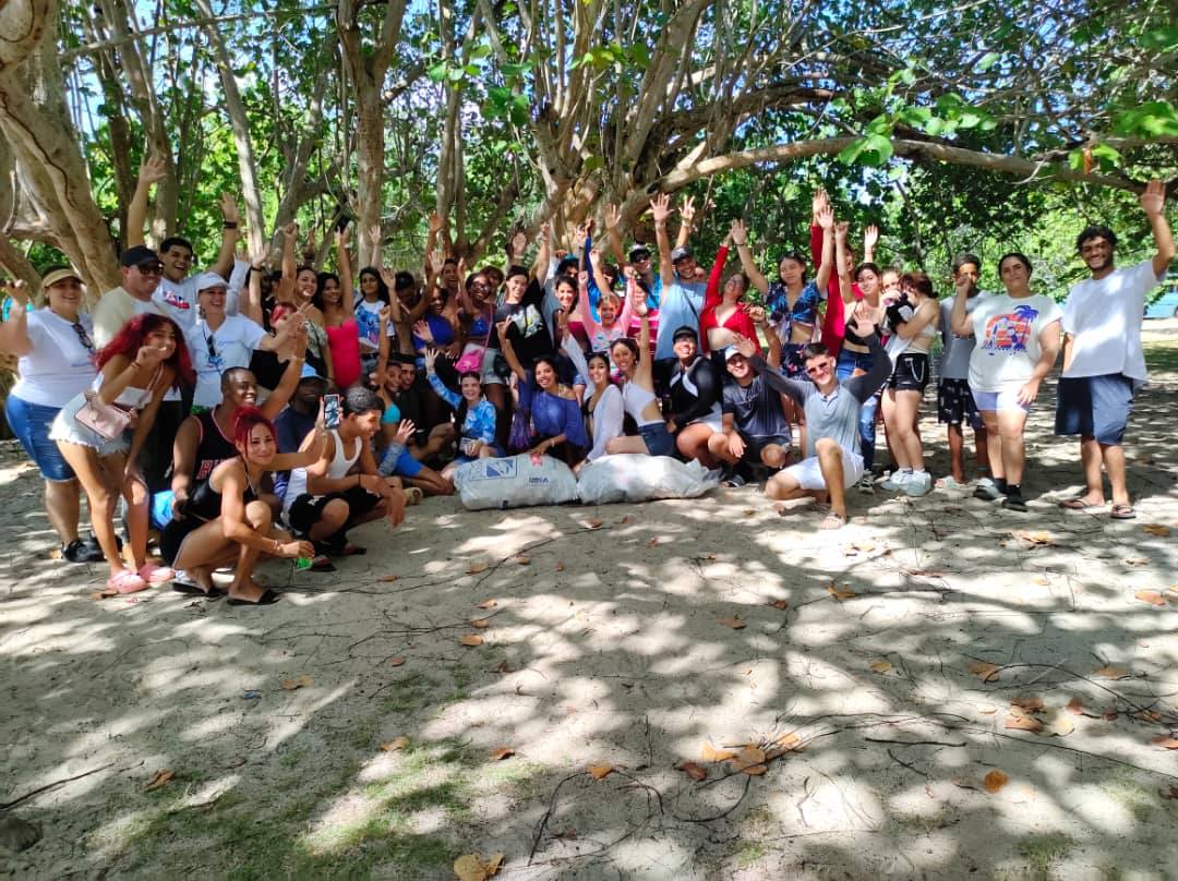 Jóvenes de Mayabeque en campamento de verano. Foto: UNAH