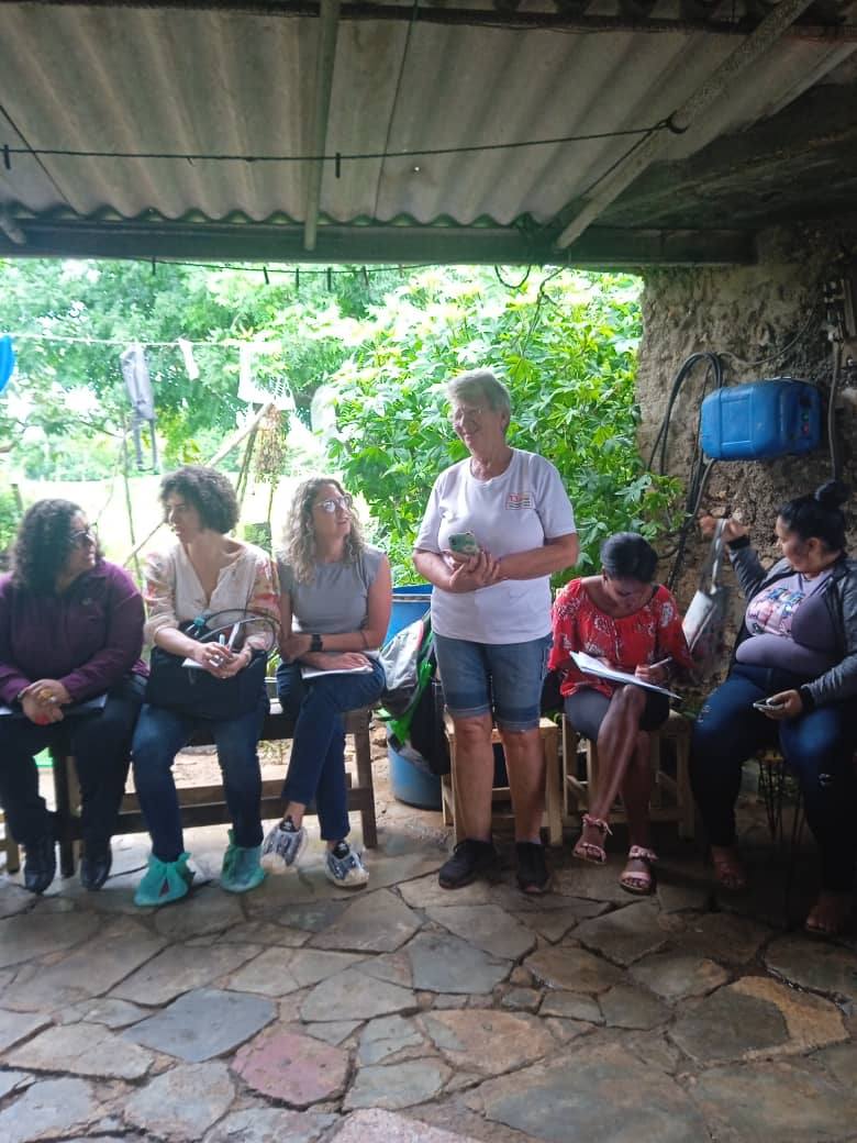 Intercambian productores de Brasil Jaruco en finca La Pastora. Foto: Radio Jaruco