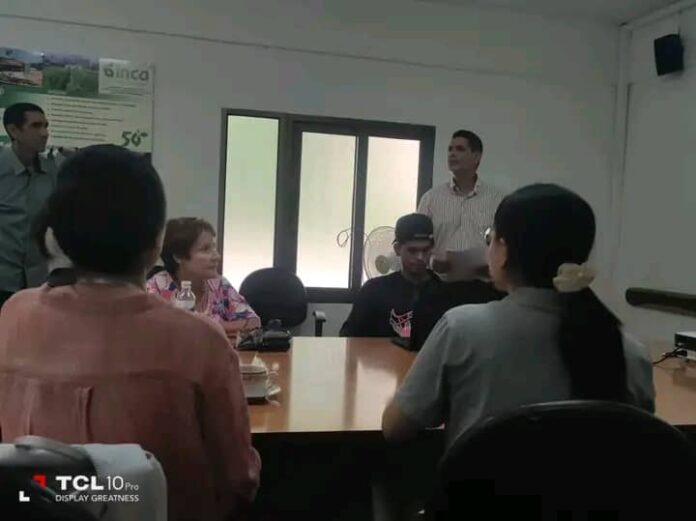 Centro Científico de Mayabeque acoge a integrantes de Taller Binacional de Expertos. Foto: Radio Camoa