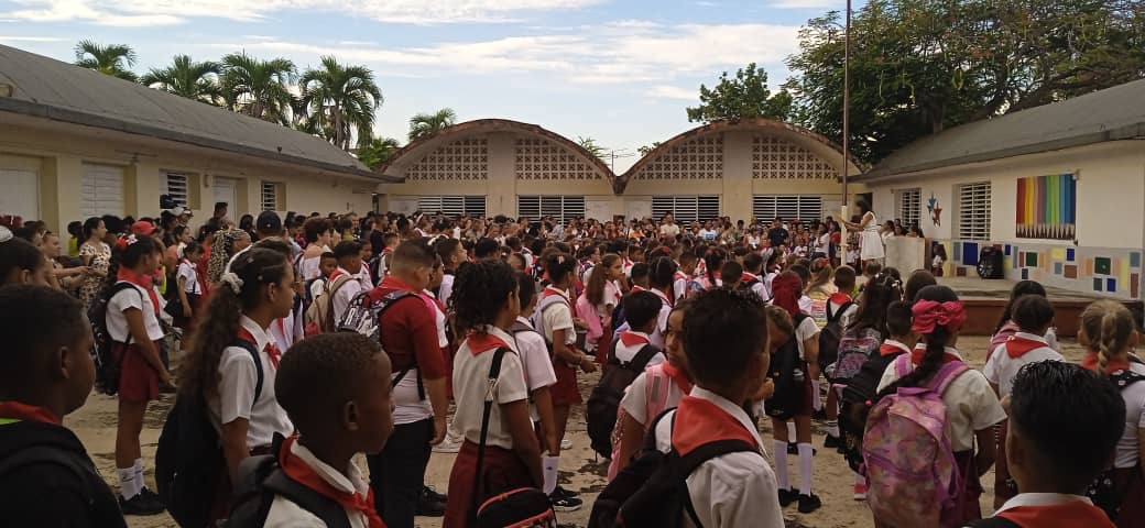 Inicia fiesta del saber en Escuela Primaria Víctor Mestre de San José de las Lajas