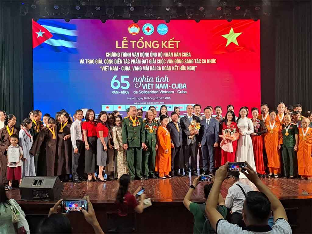 Culminó en Vietnam exitosa campaña de solidaridad y apoyo a Cuba