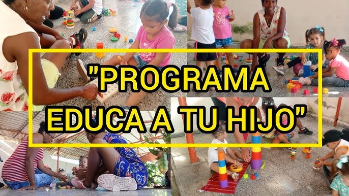 Atiende Programa Educa a tu Hijo más de 500 niños en Jaruco. Foto: Archivo