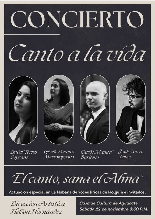 Canto a la vida en Madruga