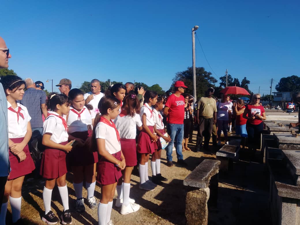 Rinden tributo en Melena del Sur a los mártires del 8 de noviembre