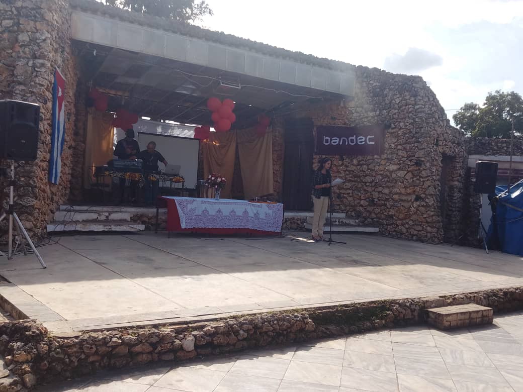 Melena del Sur, sede del acto provincial por aniversario del Banco de Crédito y Comercio