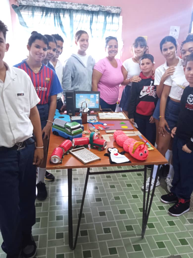 Talento y conocimientos en evento municipal de círculos de interés. Foto: Radio Jaruco