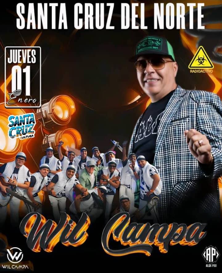 Concierto de Wil Campa en Santa Cruz del Norte