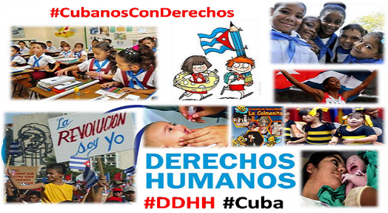Cuba conmemora el Día de los Derechos Humanos.