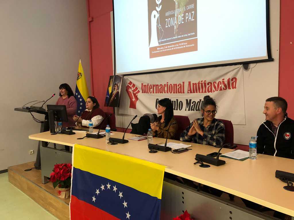 Grupos solidarios españoles denuncian escalada contra Venezuela