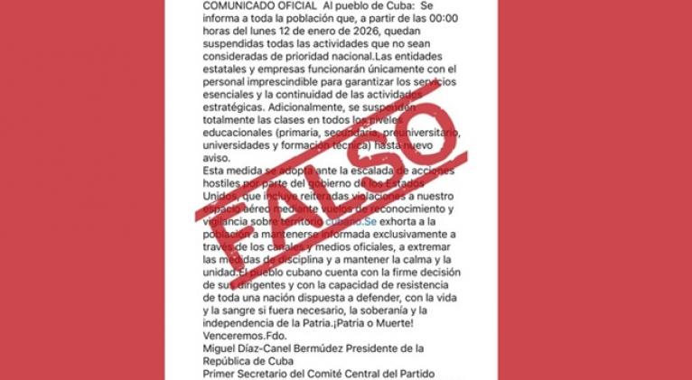 Confirman normalidad en actividades laborales y educativas.