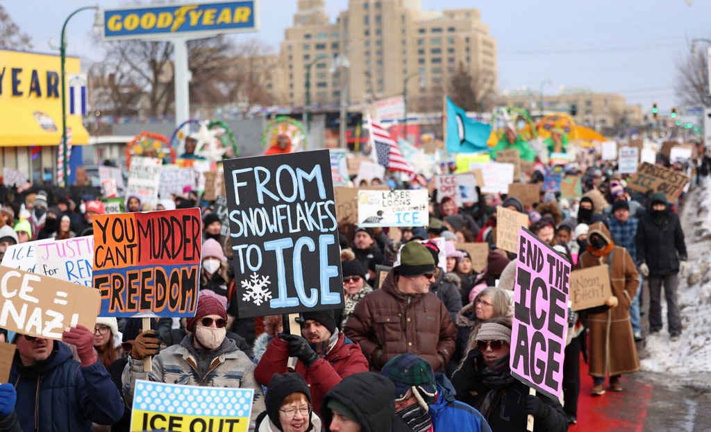 Minneapolis entre protestas, arrestos violentos y despliegue federal