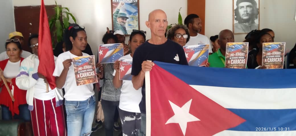 Respaldan en Mayabeque apoyo a la Rep&uacute;blica Bolivariana de Venezuela y su gobierno leg&iacute;timo