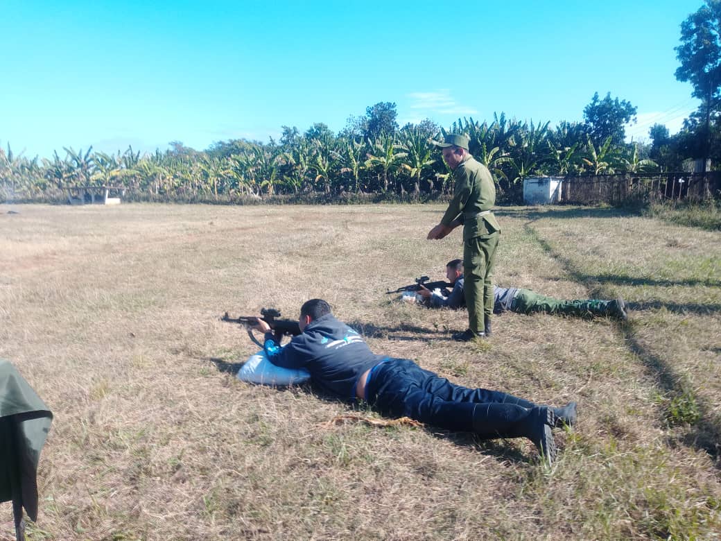 Ejercicio de Defensa Territorial fortalece preparación en la zona de Mañalich, Melena del Sur