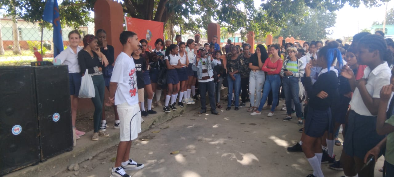 Realizan charla educativa de prevención antidrogas en Güines