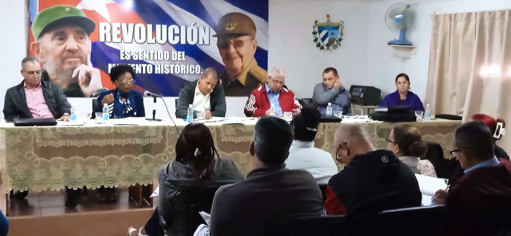 Analizan implementación de acuerdos del Onceno Pleno del Comité Central del Partido