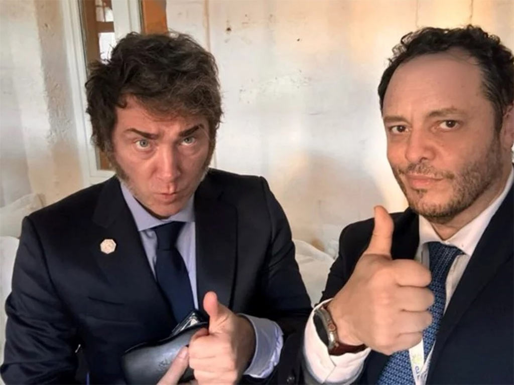 Otro amigo de Milei renuncia envuelto en un escándalo de corrupción. Foto: prensa Latina