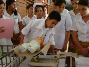 A favor de la formación del hombre nuevo. Foto: Radio Camoa