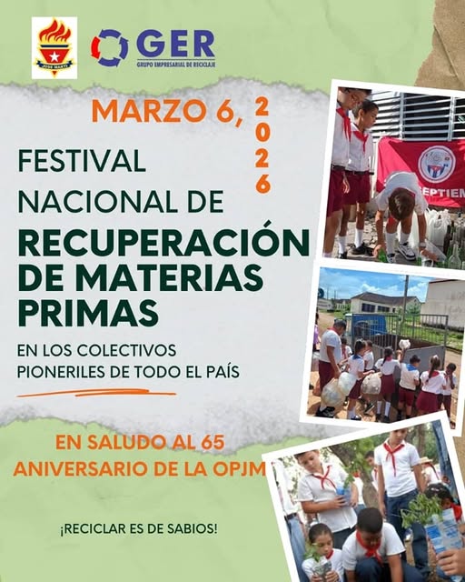 Jornada Nacional de Recuperación de Materias Primas en Mayabeque. Foto: Radio Camoa