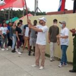 Abanderan Destacamento Juvenil