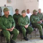 Presidi&oacute; Salvador Vald&eacute;s Mesa Ejercicio Defensivo Territorial en Nueva Paz