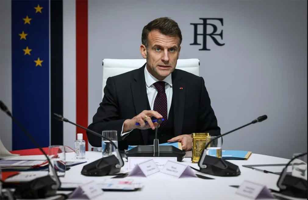 Macron contradice a Trump en cuanto a capacidad militar iran&iacute;. Foto: Prensa Latina