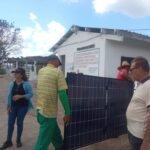 Avanza montaje de primeras estructuras de sistemas fotovoltaicos destinados al riego agrícola