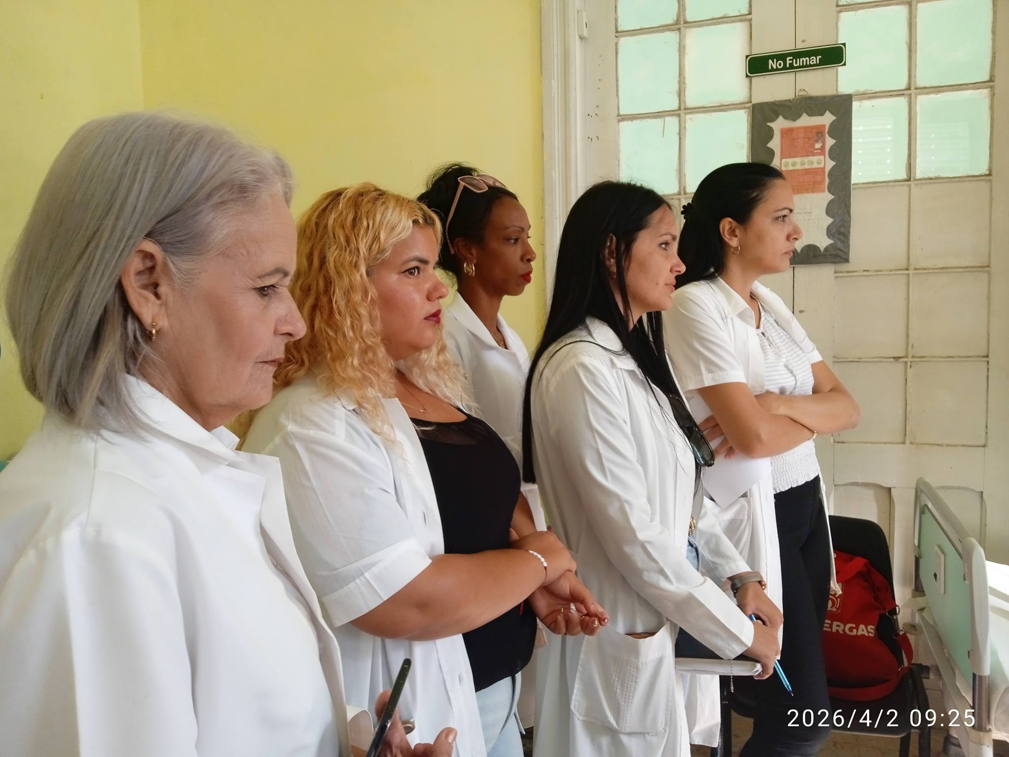 Trabajadores de salud pública en Mayabeque rechazan bloqueo impuesto a Cuba por Estados Unidos