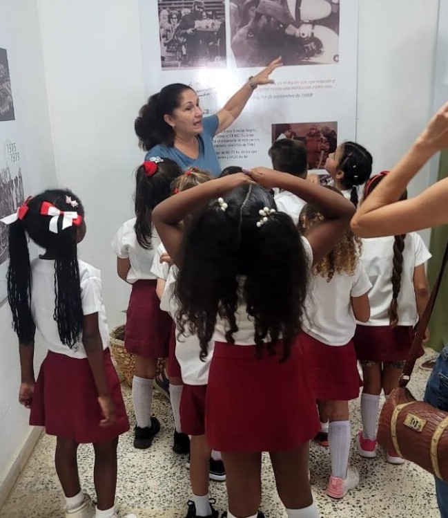 Puertas Abiertas a la infancia en Centro Nacional de Sanidad Agropecuaria CENSA. Foto: Radio Camoa